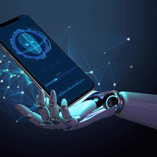 App development with a implementation of IoT and AI